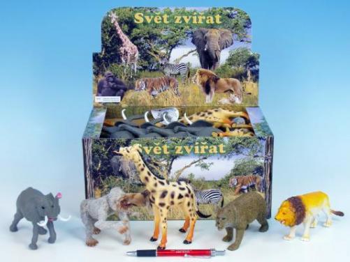 Zvířátka safari 13-20cm 8dr. Zvířátka safari 13-20cm 8dr.