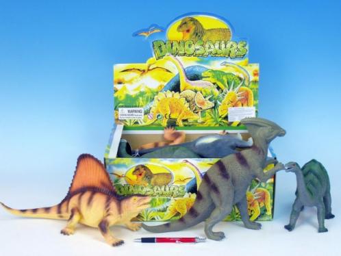 Dinosaurus plast 33-41cm asst 12 druhů Dinosaurus plast 33-41cm asst 12 druhů