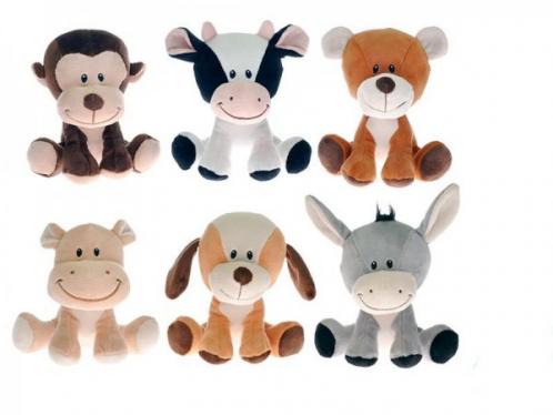 Zvířátko plyšové 15cm asst 6 druhů Zvířátko plyšové 15cm asst 6 druhů