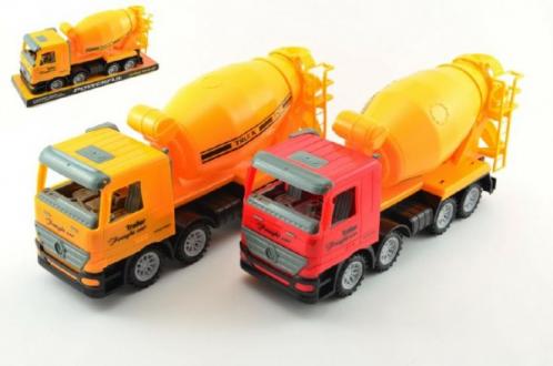 Auto domíchávač plast 37cm na setrvačník asst 2 barvy Auto domíchávač plast 37cm na setrvačník asst 2 barvy