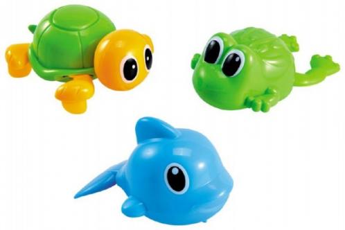 Zvířátko natahovací do vany plast 10-12cm asst 3 druhy Zvířátko natahovací do vany plast 10-12cm asst 3 druhy