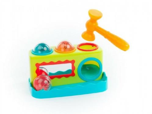 Zatloukačka s kladívkem se zrcátkem plast 21cm Zatloukačka s kladívkem se zrcátkem plast 21cm