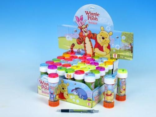 Bublifuk 60ml Medvídek Pú 5 b. 11,5cm Bublifuk 60ml Medvídek Pú 5 b. 11,5cm