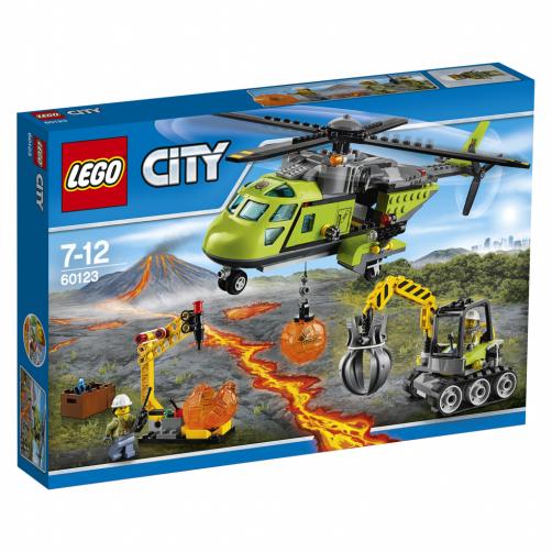 LEGO City Sopečná zásobovací helikoptéra LEGO City Sopečná zásobovací helikoptéra