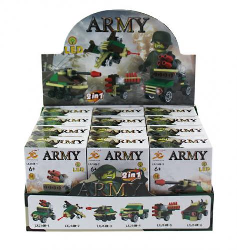Army stavebnice s LED světlem Army stavebnice s LED světlem
