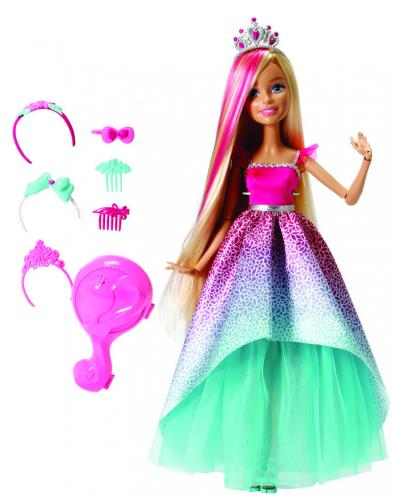 Barbie vysoká princezna s dlouhými vlasy blond Barbie vysoká princezna s dlouhými vlasy blond