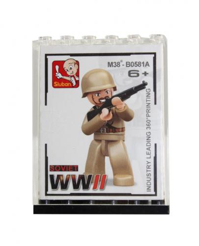 Figurka vojáci WWII + sběratelská krabička Figurka vojáci WWII + sběratelská krabička