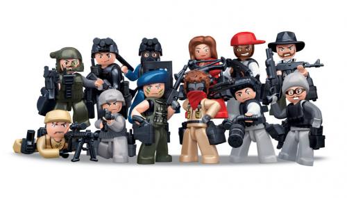 Figurka policie Figurka policie