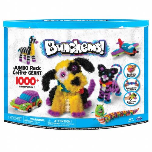Bunchems jumbo balení s 1000 ks Bunchems jumbo balení s 1000 ks