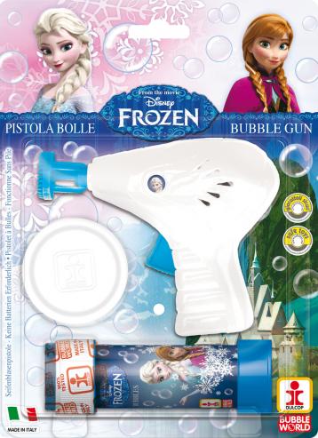 Bublifuková pistole Frozen + bublifuk 60 ml Bublifuková pistole Frozen + bublifuk 60 ml