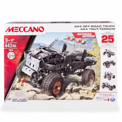 Meccano Model 25 variant s motorem Meccano Model 25 variant s motorem