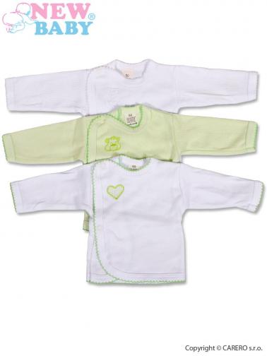 Kojenecká košilka vel. 68 New Baby Classic 3ks Zelená Kojenecká košilka vel. 68 New Baby Classic 3ks Zelená