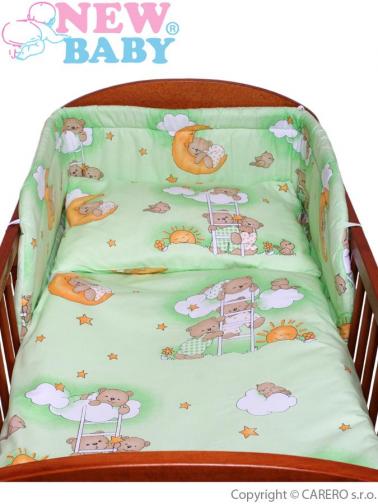 2-dílné ložní povlečení New Baby 90/120 cm Zelené medvídci 2-dílné ložní povlečení New Baby 90/120 cm Zelené medvídci