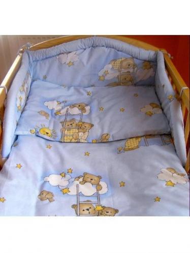 2-dílné ložní povlečení New Baby 90/120 cm Modré medvídci 2-dílné ložní povlečení New Baby 90/120 cm Modré medvídci