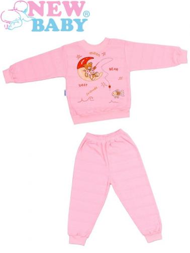 Dětské froté pyžamo vel. 86 New Baby růžové Dětské froté pyžamo vel. 86 New Baby růžové