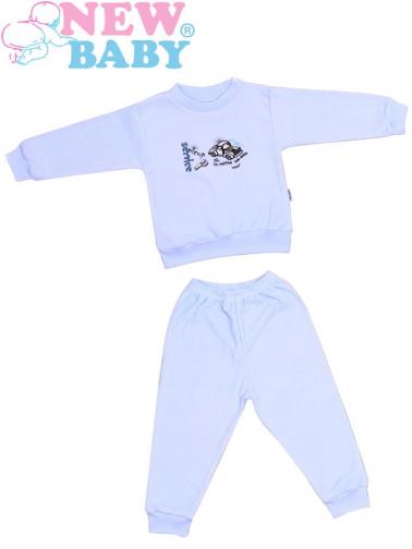 Dětské froté pyžamo vel. 92 New Baby modré Dětské froté pyžamo vel. 92 New Baby modré