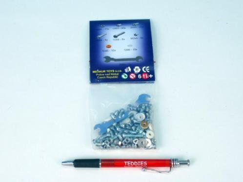MERKUR ND 108 Šroubky a matice 176ks v krabičce 22x7x3cm MERKUR ND 108 Šroubky a matice 176ks v krabičce 22x7x3cm
