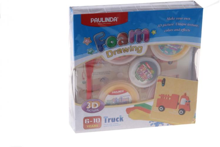 Foam Drawing – kreativní sada Nákladní auto Foam Drawing – kreativní sada Nákladní auto