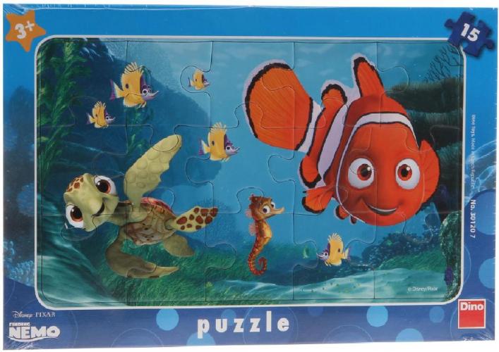 Puzzle 15 dílků deskové Nemo Puzzle 15 dílků deskové Nemo