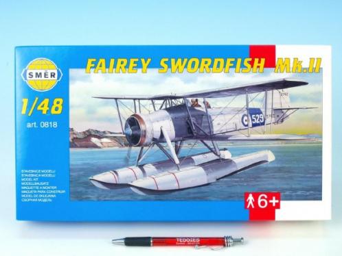 Model Fairey Swordfish Mk.2 26,4x29cm v krabici 34x19x5,5cm Model Fairey Swordfish Mk.2 26,4x29cm v krabici 34x19x5,5cm