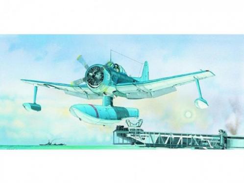 Model Curtiss SC-1 Seahawk 15,5x17,3cm v krabici 31x13,5x3,5cm Model Curtiss SC-1 Seahawk 15,5x17,3cm v krabici 31x13,5x3,5cm