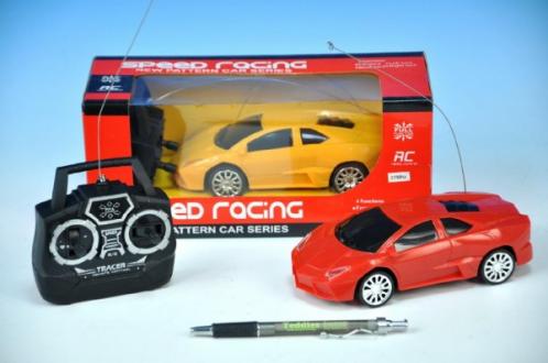 Auto R/C plast 16cm 27MHz na baterie asst 2 barvy Auto R/C plast 16cm 27MHz na baterie asst 2 barvy