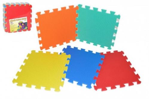 Pěnové puzzle 32x32cm 10ks v sáčku Pěnové puzzle 32x32cm 10ks v sáčku
