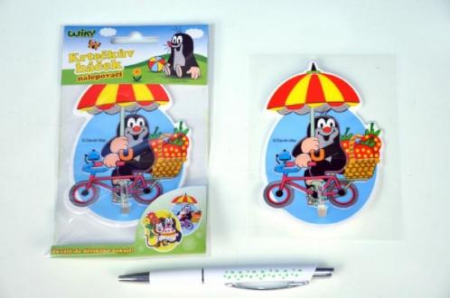 Háček Krtek nalepovací plast 12cm Háček Krtek nalepovací plast 12cm