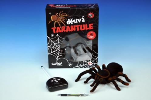 Děsivá Tarantule RC plast na baterie 4xAA a 1x9V 27 MHz 33x26,5x9,5cm Děsivá Tarantule RC plast na baterie 4xAA a 1x9V 27 MHz 33x26,5x9,5cm