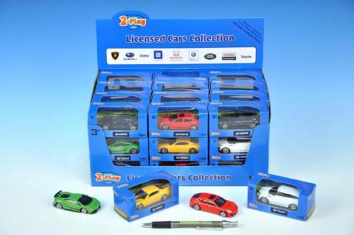 Auto kov 1:64 7,6cm na volný chod asst 7 druhů Auto kov 1:64 7,6cm na volný chod asst 7 druhů