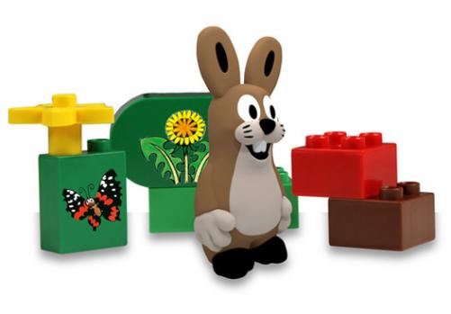 Krtek sada Extras (6 kostek+1x figurka Zajíc) Krtek sada Extras (6 kostek+1x figurka Zajíc)
