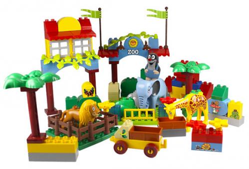 Krtek sada Maxi (96 kostek+1x figurka Krtek+3x figurka ZOO) Krtek sada Maxi (96 kostek+1x figurka Krtek+3x figurka ZOO)
