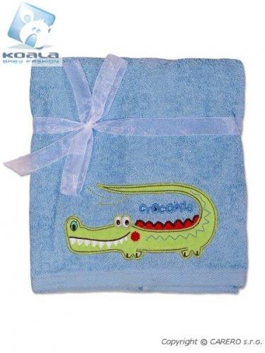 Dětská osuška Koala Zvířátka 70x140 Modrá Dětská osuška Koala Zvířátka 70x140 Modrá
