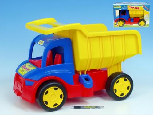 Auto Gigant Truck sklápěč plast 55cm v krabici 12m+ Wader Auto Gigant Truck sklápěč plast 55cm v krabici 12m+ Wader