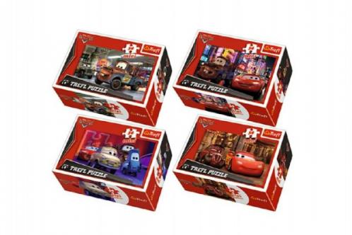 Minipuzzle Cars 2/Disney 54dílků asst 4 druhy Minipuzzle Cars 2/Disney 54dílků asst 4 druhy