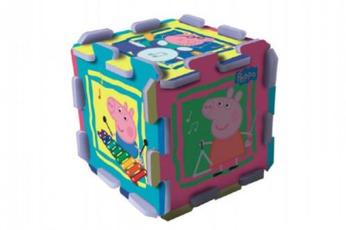 Pěnové puzzle Peppa Pig 32x32x1cm v sáčku Pěnové puzzle Peppa Pig 32x32x1cm v sáčku