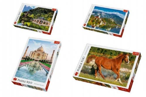 PACK Puzzle 500 dílků Black Dragon Pool, Lijiang + Puzzle 500 dílků Bled, Slovinsko PACK Puzzle 500 dílků Black Dragon Pool, Lijiang + Puzzle 500 dílků Bled, Slovinsko