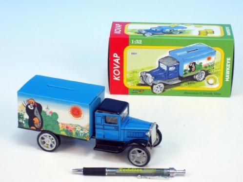 Auto-pokladnička Hawkeye plech 18cm 1:32 v krabičce Kovap Auto-pokladnička Hawkeye plech 18cm 1:32 v krabičce Kovap