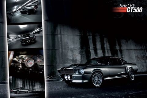 Posters Plakát, Obraz - Easton - shelby gt 500, (91,5 x 61 cm) Posters Plakát, Obraz - Easton - shelby gt 500, (91,5 x 61 cm)
