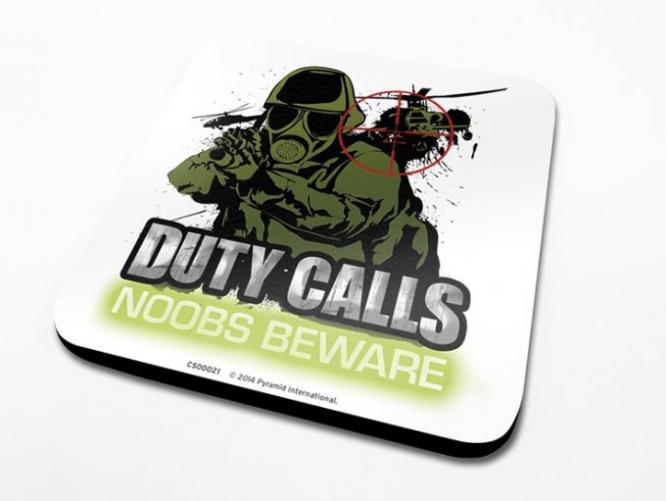 Posters Podtácek Duty Calls Posters Podtácek Duty Calls