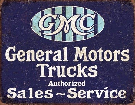 Posters Plechová cedule GMC Trucks - Authorized, (40 x 31,5 cm) Posters Plechová cedule GMC Trucks - Authorized, (40 x 31,5 cm)