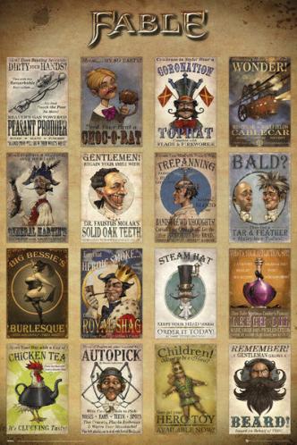 Posters Plakát, Obraz - Fable - Adverts, (61 x 91,5 cm) Posters Plakát, Obraz - Fable - Adverts, (61 x 91,5 cm)