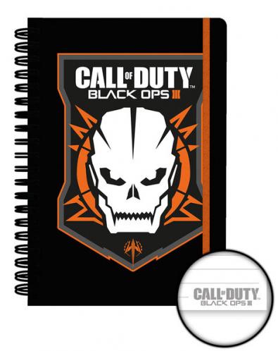 Posters Call of Duty: Black Ops 3 - Logo Zápisník Posters Call of Duty: Black Ops 3 - Logo Zápisník