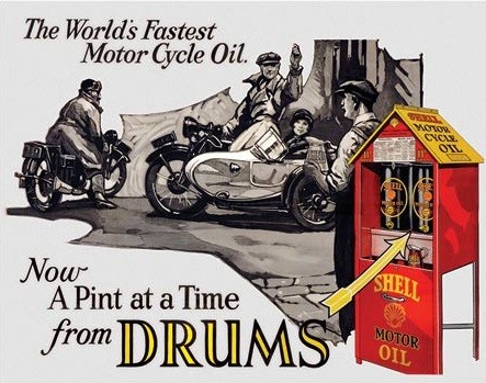 Posters Plechová cedule Shell - Motorcycle Oil, (40,6 x 31,8 cm) Posters Plechová cedule Shell - Motorcycle Oil, (40,6 x 31,8 cm)