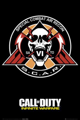 Posters Plakát, Obraz - Call of Duty: Infinite Warfare - Scar, (61 x 91,5 cm) Posters Plakát, Obraz - Call of Duty: Infinite Warfare - Scar, (61 x 91,5 cm)