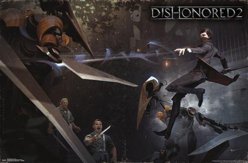 Posters Plakát, Obraz - Dishonored 2 - Battle, (86,5 x 55,5 cm) Posters Plakát, Obraz - Dishonored 2 - Battle, (86,5 x 55,5 cm)