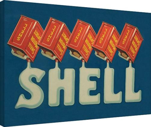 Posters Obraz na plátně Shell - Five Cans 'Shell', 1920, (80 x 60 cm) Posters Obraz na plátně Shell - Five Cans 'Shell', 1920, (80 x 60 cm)