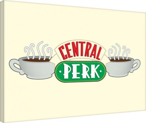 Posters Obraz na plátně Přátelé - Central Perk Cream, (80 x 60 cm) Posters Obraz na plátně Přátelé - Central Perk Cream, (80 x 60 cm)