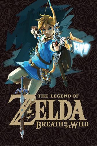 Posters Plakát, Obraz - Zelda Breath of the Wild - Game Cover, (61 x 91,5 cm) Posters Plakát, Obraz - Zelda Breath of the Wild - Game Cover, (61 x 91,5 cm)