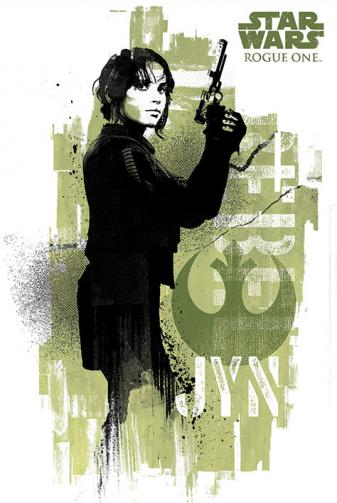 Posters Plakát, Obraz - Rogue One: Star Wars Story - Jyn Grunge, (61 x 91,5 cm) Posters Plakát, Obraz - Rogue One: Star Wars Story - Jyn Grunge, (61 x 91,5 cm)